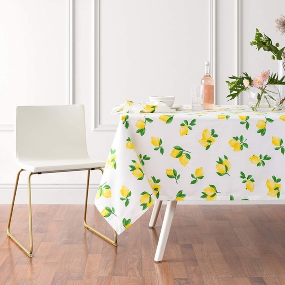 60x102 Oblong - Kate Spade Make Lemonade Tablecloth